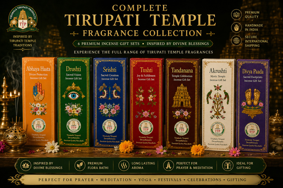 Complete Tirupati Temple Fragrance Collection ⭐